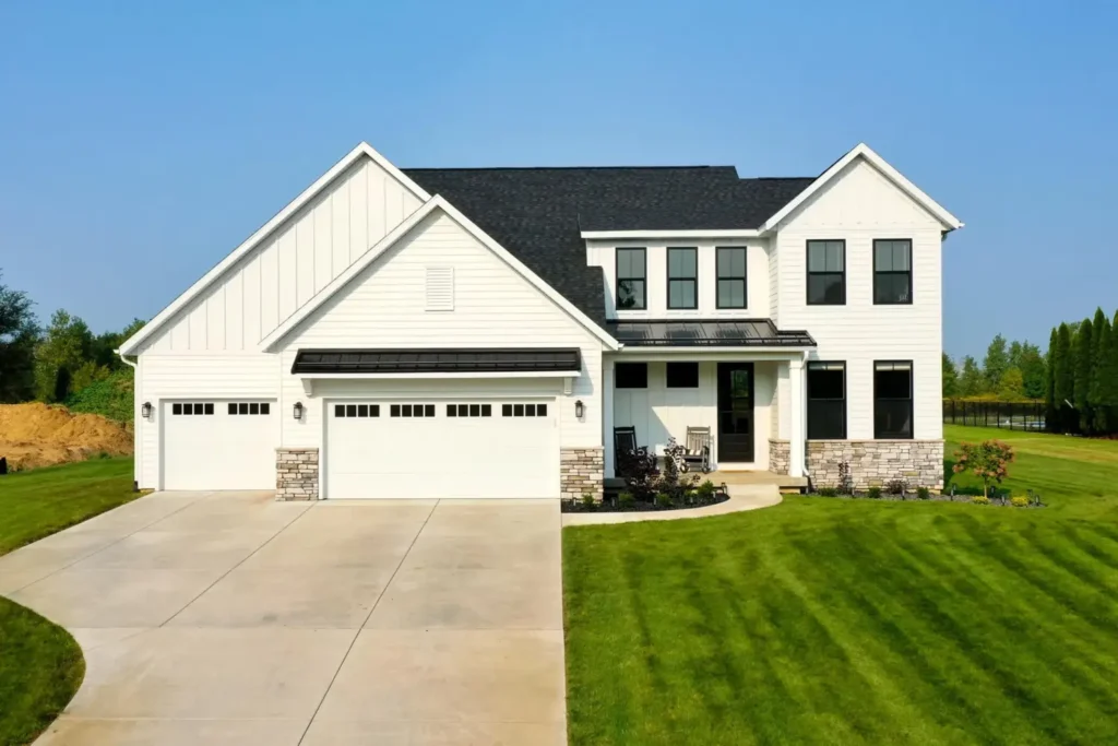 custom built home in angel's crossing